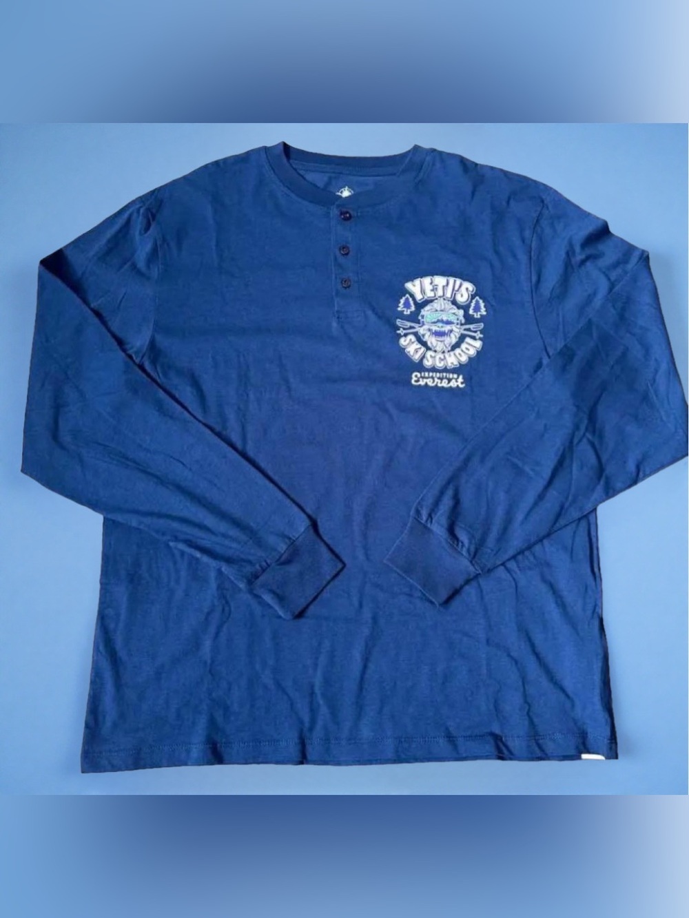 Disney Parks Animal Kingdom Expedition Everest Yeti Ski School Long Sleeve